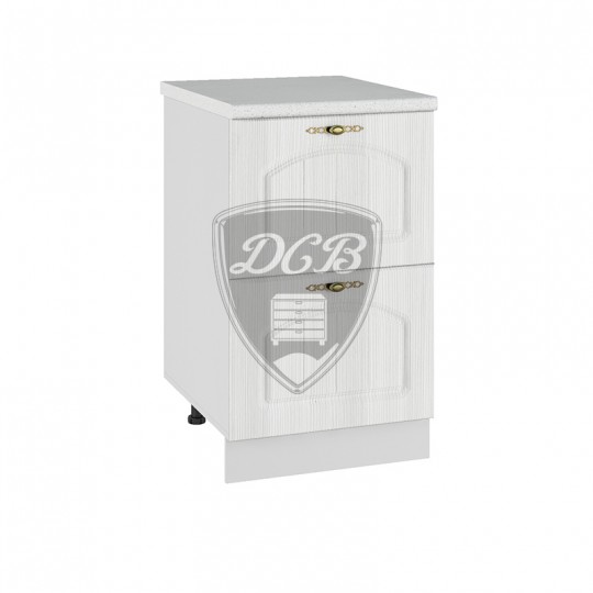 ﻿Монако шкаф нижний комод с 2 ящиками на 500 | СК2500﻿